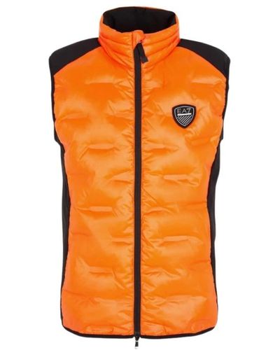 EA7 Jackets > vests - Orange