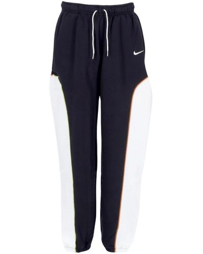 Nike Oversized fleece joggers - Blau