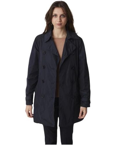 Aspesi Coats > belted coats - Noir