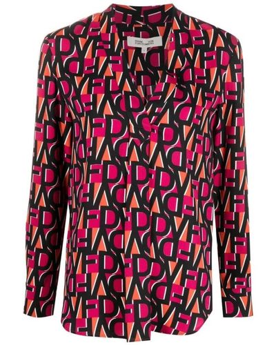 Diane von Furstenberg Blouses & shirts > blouses - Rouge