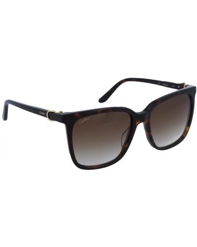 Cartier Sonnenbrille mit verlaufsgläsern - Schwarz