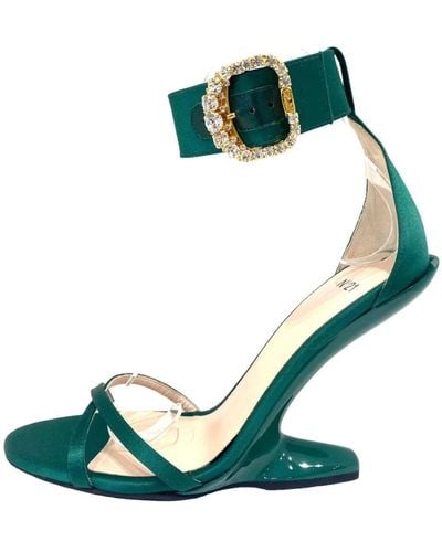 N°21 High Heel Sandals - Green