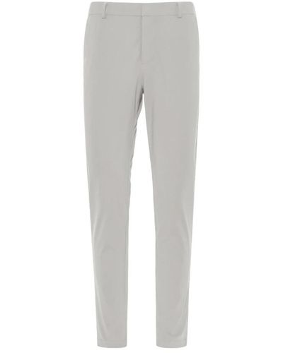 DUNO Trousers > slim-fit trousers - Gris