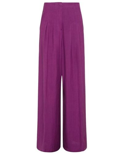 Momoní Trousers > wide trousers - Violet