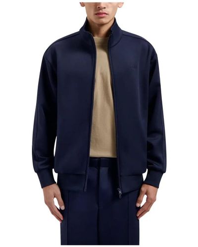 OLAF HUSSEIN Jackets > bomber jackets - Bleu