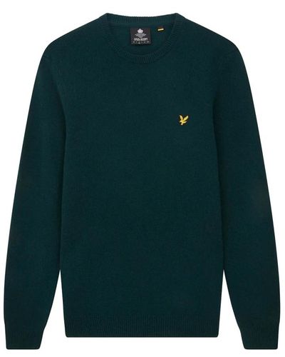 Lyle & Scott Knitwear > round-neck knitwear - Vert