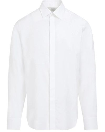 Berluti Seidenhemd optisch weiß