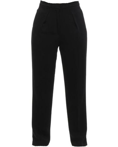 Forte Forte Trousers > straight trousers - Noir