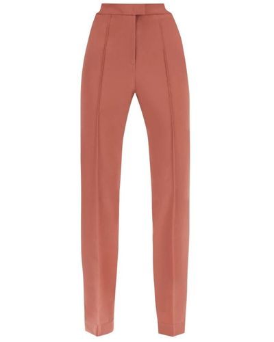 Nensi Dojaka Trousers > straight trousers - Rouge