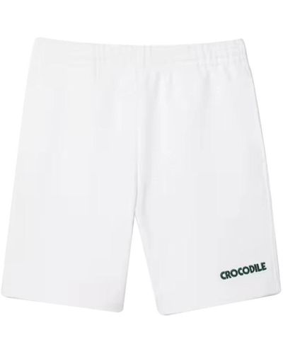 Lacoste Weiße shorts leicht atmungsaktiv lässig sportlich