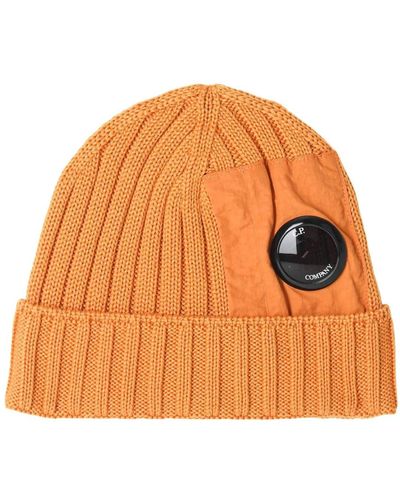 C.P. Company Hats - Orange