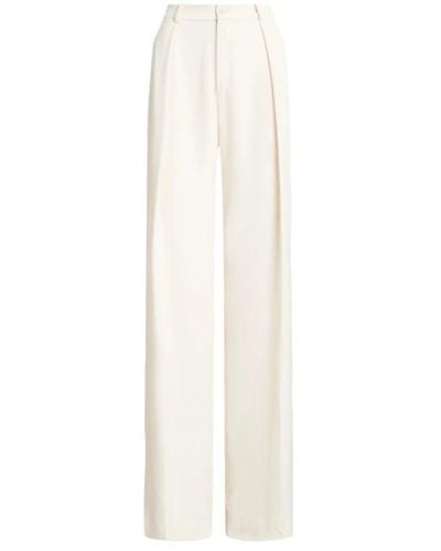 Ralph Lauren Wide Trousers - White