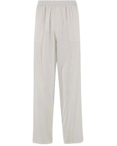 Wild Cashmere Trousers - Blanco
