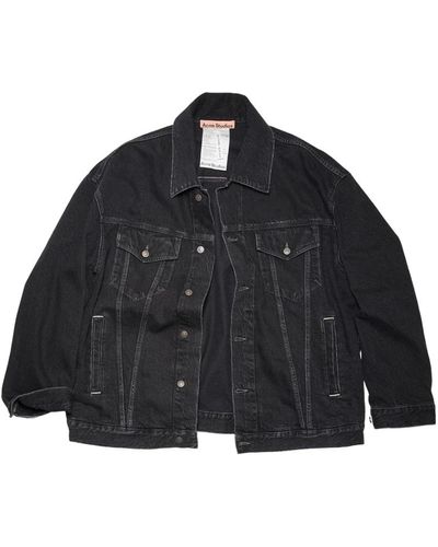Acne Studios Jackets > denim jackets - Noir