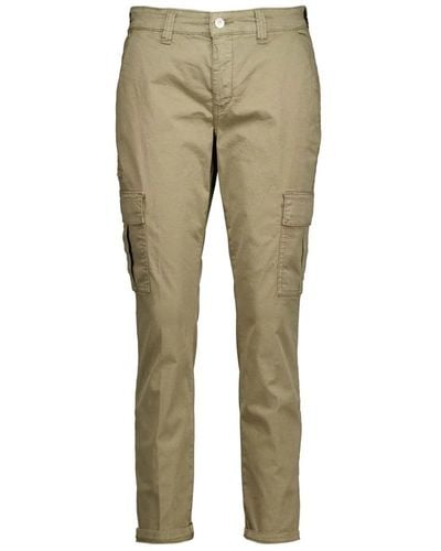 M·a·c Tapered Trousers - Natural