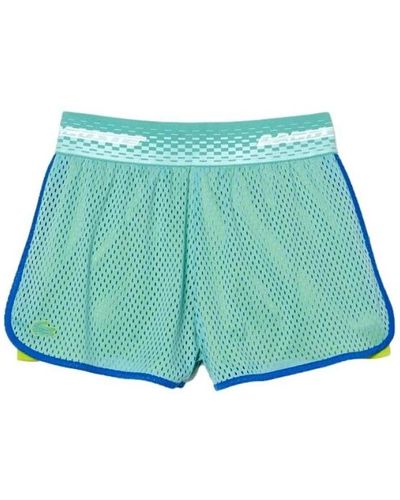 Lacoste Damen Tennis Shorts - Gf4915 - Blau