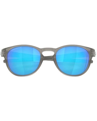 Oakley Sportliche sonnenbrille mit prizm sapphire gläsern - Blau