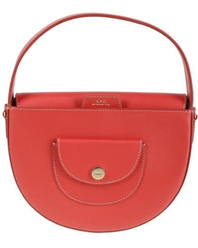 A.P.C. Handbags - Red
