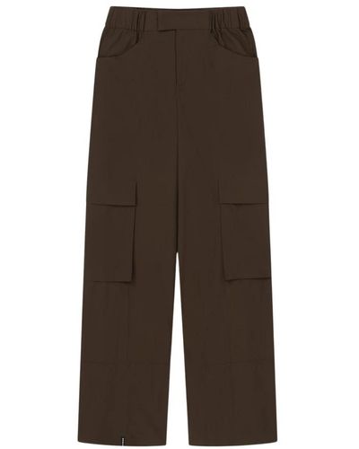 Aeron Wide trousers - Braun