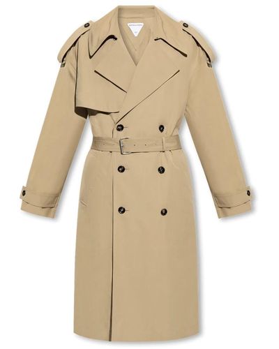 Bottega Veneta Coats > trench coats - Neutre