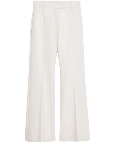 Stand Studio Trousers > wide trousers - Blanc