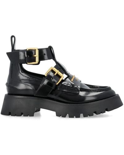Alexander Wang Lace-Up Boots - Black