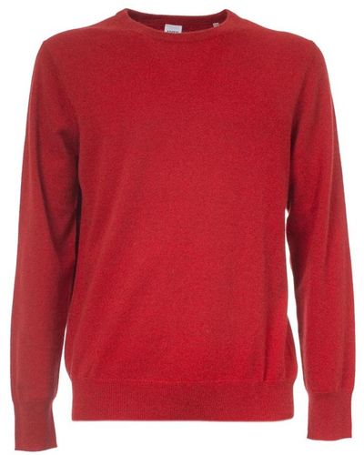 Aspesi Knitwear > round-neck knitwear - Rouge