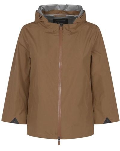 Herno Light Jackets - Brown