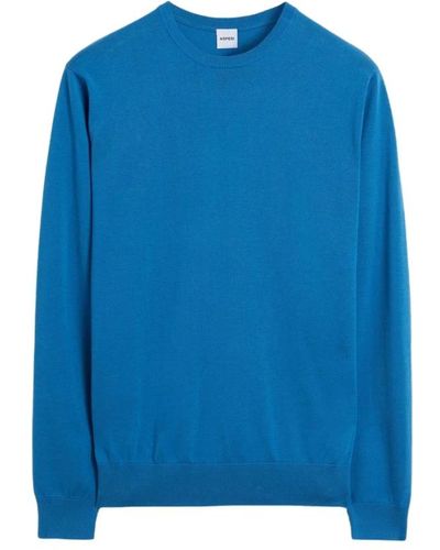 Aspesi Round-neck knitwear - Blau