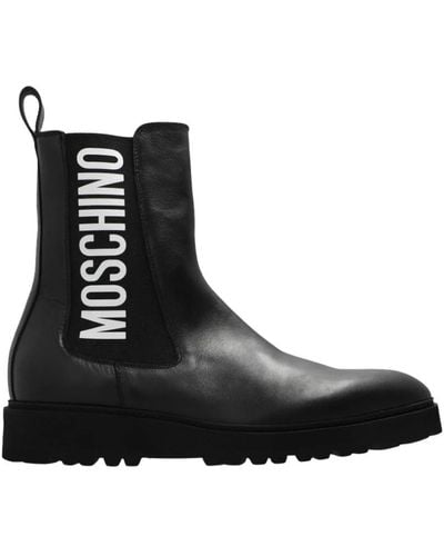 Moschino Chelsea Boots - Black