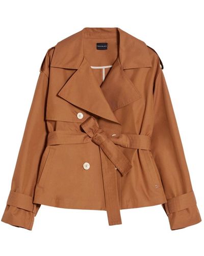 Pennyblack Coats > trench coats - Marron