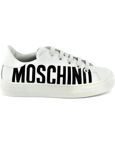 Moschino Sneakers 74419 blanco/negro