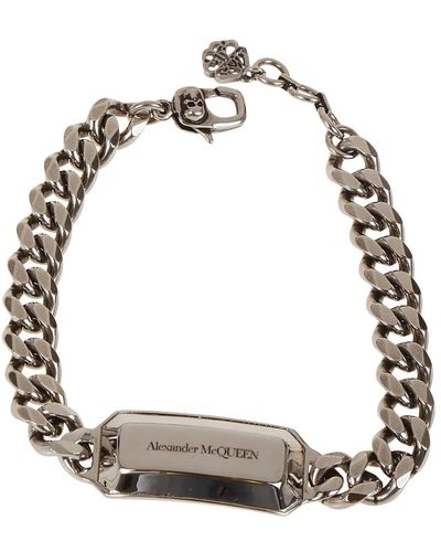 Alexander McQueen Bracelets - Grey
