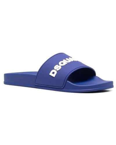 DSquared² Shoes > flip flops & sliders > sliders - Bleu