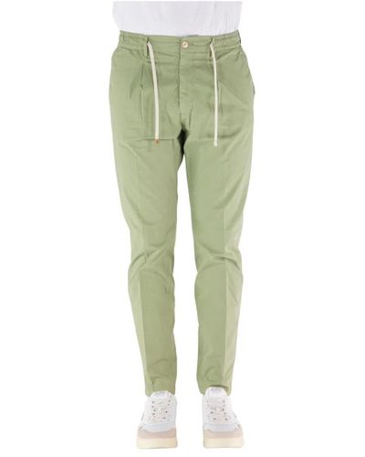 Cruna Trousers > slim-fit trousers - Vert