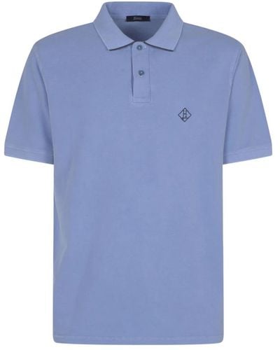 Herno Polo shirts - Blau