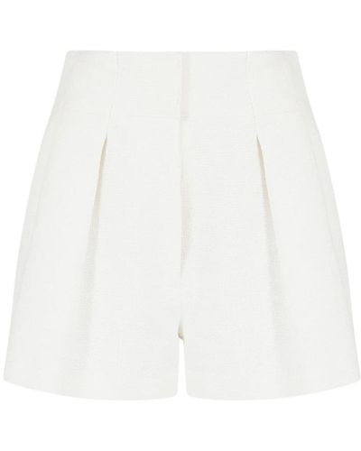 Emporio Armani Short Shorts - White