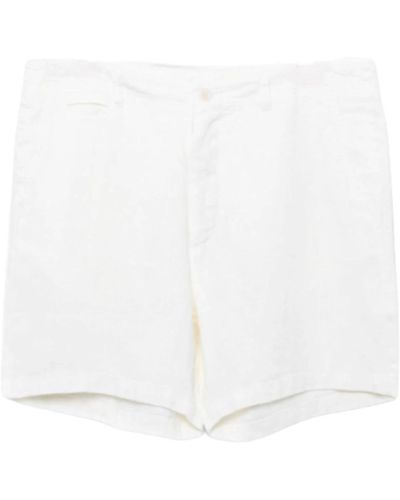 La Paz Maciel off- leinen shorts - Weiß