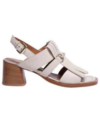 Guglielmo Rotta Shoes > sandals > high heel sandals - Blanc