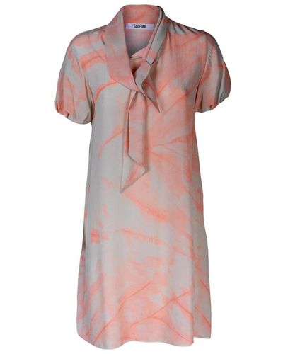 Mauro Grifoni Stilvolle mini kleider kollektion - Pink