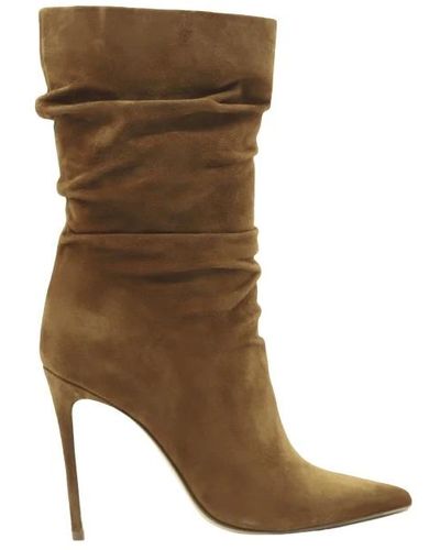 Giuliano Galiano Shoes > boots > heeled boots - Marron