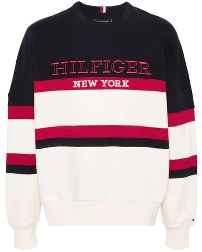 Tommy Hilfiger Color block sweatshirt - Multicolore