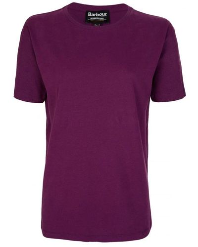 Barbour T-Shirts - Purple