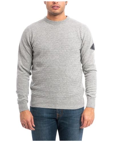 Roy Rogers Round-Neck Knitwear - Grey
