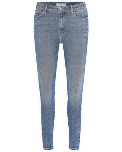 Tommy Hilfiger Harlem ultra skinny jeans aus recyceltem stretch-denim - Blau