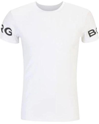 Björn Borg T-shirt borg kurzarmshirt - Weiß