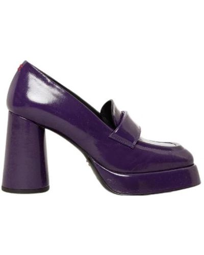 Halmanera Shoes > boots > heeled boots - Violet