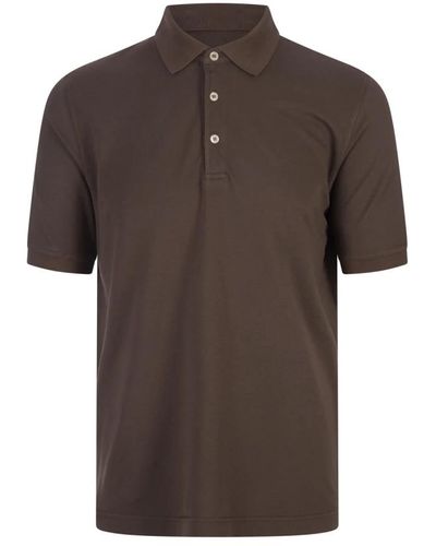 Fedeli Polo shirts - Braun