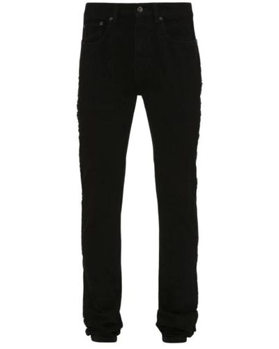 JW Anderson Jeans > slim-fit jeans - Noir