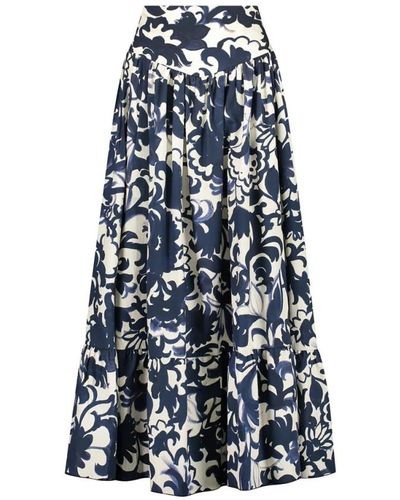 Amaya Amsterdam Skirts > maxi skirts - Bleu